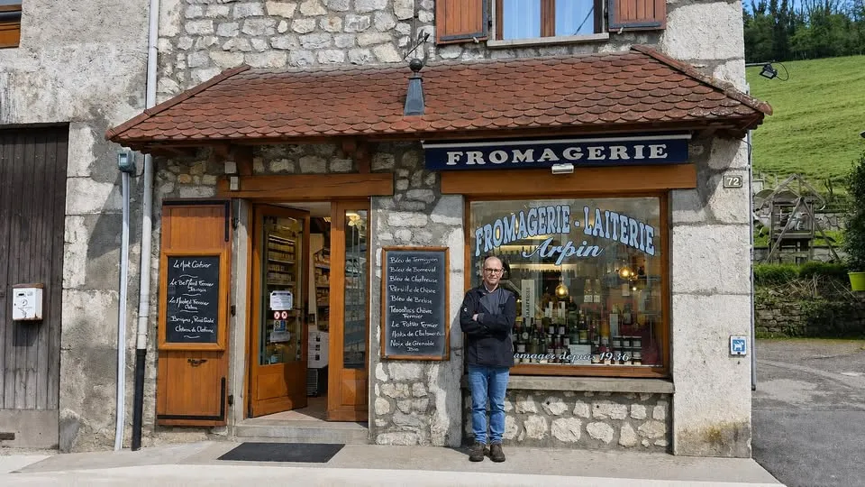 Fromagerie de Saint-Pierre-d'Entremont, à Saint-Pierre-d'Entremont